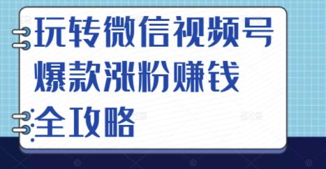 玩转微信视频号爆款涨粉赚钱全攻略，让你快速抓住流量风口，收获红利财富-千木学社