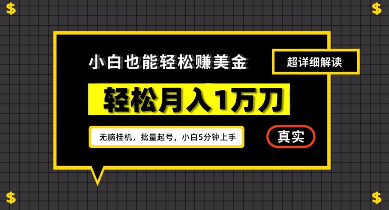 谷歌看广告撸美金2.0，无脑挂机，多号操作，月入1万刀【揭秘】-千木学社
