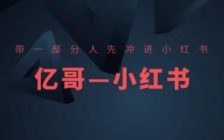 ​​带一部分人先冲进小红书，小红书开店、选品、爆款裂变-千木学社